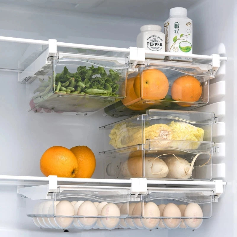 Transparent Fridge Organizer