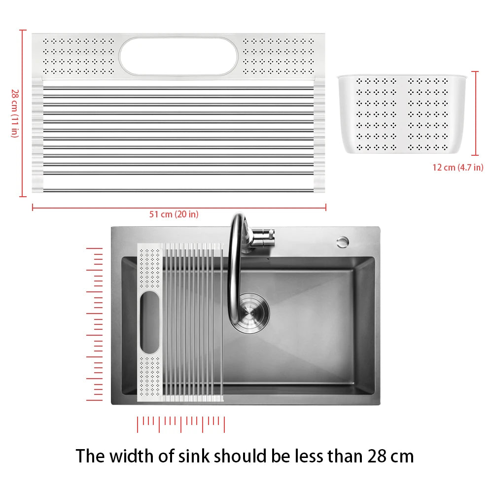 Sink Drain Rack