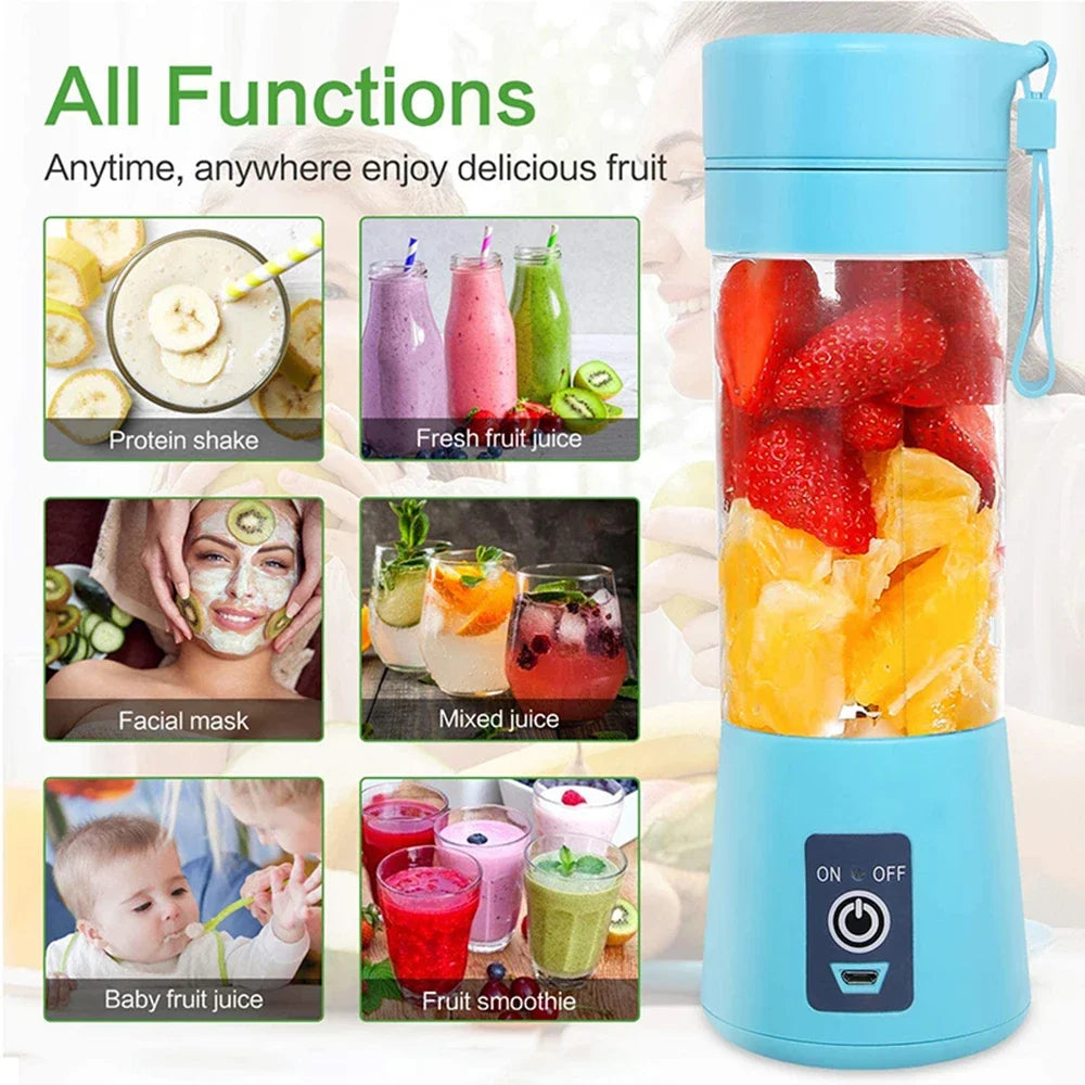 Portable Mini Electric Juicer