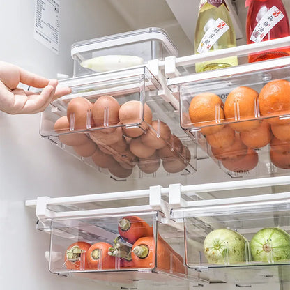 Transparent Fridge Organizer